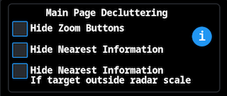 Main Page Decluttering