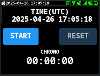 Screen StopWatch
